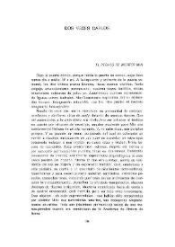 Dos veces Carlos / Carlos Edmundo de Ory | Biblioteca Virtual Miguel de Cervantes