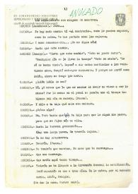 Borrador de una obra de teatro. México | Biblioteca Virtual Miguel de Cervantes