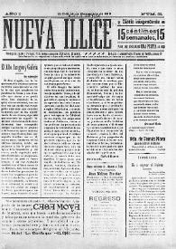 Nueva Illice (1913-1927). Núm. 31, 14 de noviembre de 1913 | Biblioteca Virtual Miguel de Cervantes