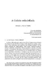 A Galicia enladrillada / Roberto L. Blanco Valdés | Biblioteca Virtual Miguel de Cervantes