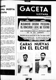 Gaceta Ilicitana. [Núm. 25, mayo de 1964] | Biblioteca Virtual Miguel de Cervantes
