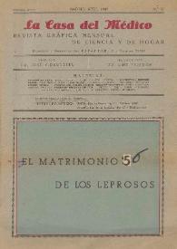 El matrimonio de los leprosos / Félix Contreras Dueñas | Biblioteca Virtual Miguel de Cervantes