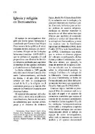 Iglesia y religión en Iberoamérica / Mario Boero | Biblioteca Virtual Miguel de Cervantes