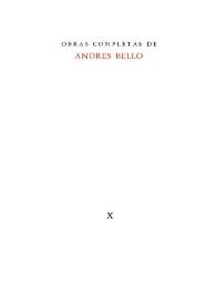 Derecho internacional. I Principios de Derecho internacional y escritos complementarios / Andrés Bello; prólogo de Eduardo Plaza A. | Biblioteca Virtual Miguel de Cervantes
