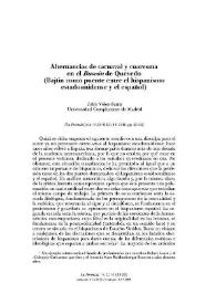 Alternancias de carnaval y cuaresma en el "Buscón" de Quevedo: (Bajtin como puente entre el hispanismo estadounidense y el español) / Julio Vélez-Sáinz | Biblioteca Virtual Miguel de Cervantes