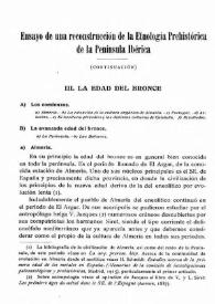 Ensayo de una reconstrucción de la Etnología Prehistórica de la Península Ibérica (Continuación) / Pedro Bosch Gimpera | Biblioteca Virtual Miguel de Cervantes