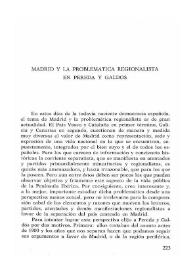 Madrid y la problemática regionalista en Pereda y Galdós / Stephen Miller | Biblioteca Virtual Miguel de Cervantes