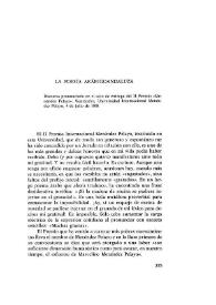 La poesía arábigoandaluza / Emilio García Gómez | Biblioteca Virtual Miguel de Cervantes