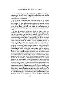 Maisterra en Nueva York / R. O. | Biblioteca Virtual Miguel de Cervantes