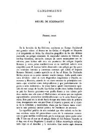 Carlomagno / por Miguel de Ferdinandy | Biblioteca Virtual Miguel de Cervantes