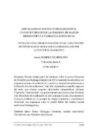 Desvelando el poema cinematográfico: un encuentro entre la "Germania" de Martin Heidegger y la narrativa audiovisual / Aarón Rodríguez Serrano | Biblioteca Virtual Miguel de Cervantes