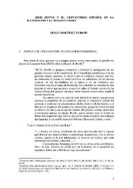 John  Bowle y el cervantismo y la ilustración y el romanticismo                        / Diego Martínez Torrón | Biblioteca Virtual Miguel de Cervantes