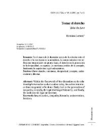 Tomar el derecho / Romina Lerussi | Biblioteca Virtual Miguel de Cervantes