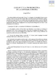 Carlos V y la problemática de la Reforma europea / Joseph Pérez | Biblioteca Virtual Miguel de Cervantes