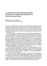 La madre tiránica. Representaciones femeninas del fanatismo y el poder (de la narrativa del siglo XIX al teatro de García Lorca) / Margalida M. Socías Colomar | Biblioteca Virtual Miguel de Cervantes