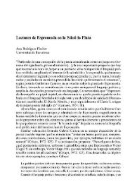 Lecturas de Espronceda en la Edad de Plata / Ana Rodríguez Fischer | Biblioteca Virtual Miguel de Cervantes