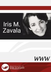 Iris M. Zavala | Biblioteca Virtual Miguel de Cervantes