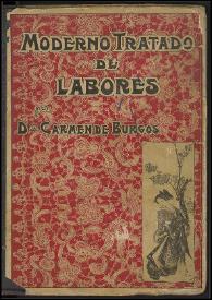 Moderno tratado de labores / Carmen de Burgos | Biblioteca Virtual Miguel de Cervantes