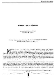 Mágina, lieu de mémoire / Dolores Thion Soriano-Mollá | Biblioteca Virtual Miguel de Cervantes