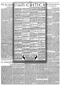 "El Sol" (23 de febrero de 1936). Con la inmensa minoria. Crítica / por Juan Ramón Jiménez | Biblioteca Virtual Miguel de Cervantes