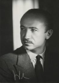 Retrato Luis Galve / Foto Wilenski (Santa Fe, Buenos Aires) | Biblioteca Virtual Miguel de Cervantes