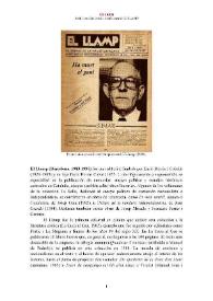 El Llamp [editorial] (Barcelona, 1983-1995) [Semblanza] / Jordi Cornellà-Detrell | Biblioteca Virtual Miguel de Cervantes