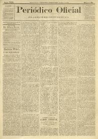 Periódico Oficial del Gobierno del Estado de Oaxaca. Tomo VIII, núm. 97, 3 de diciembre de 1888 | Biblioteca Virtual Miguel de Cervantes