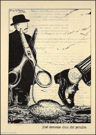 Dibujo de José Antonio Díaz del Pendón | Biblioteca Virtual Miguel de Cervantes