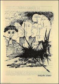 Dibujo de Joaquín Lobato | Biblioteca Virtual Miguel de Cervantes