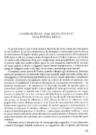 Guiomar-Pilar: dal segno poetico alla donna reale
 / Giancarlo Depretis | Biblioteca Virtual Miguel de Cervantes