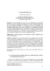 La elección popular / Lucrecia Escudero Chauvel | Biblioteca Virtual Miguel de Cervantes