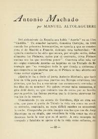 Antonio Machado / Manuel Altolaguirre | Biblioteca Virtual Miguel de Cervantes