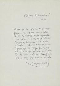 "Dejadme la esperanza..." / Carmen Conde | Biblioteca Virtual Miguel de Cervantes