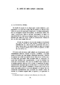 El arte de bien mirar: Gracián / Dionisio G. Cañas | Biblioteca Virtual Miguel de Cervantes