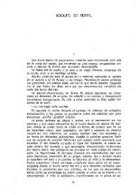 Adolfo, de perfil    / Antonio Fernández Molina  | Biblioteca Virtual Miguel de Cervantes