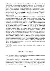 Notas sobre cine  / Augusto M. Torres | Biblioteca Virtual Miguel de Cervantes
