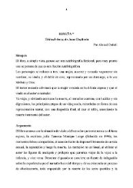 "Telón de boca", de Juan Goytisolo / por Ahmed Oubali | Biblioteca Virtual Miguel de Cervantes