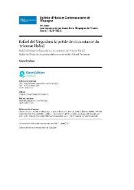 Rafael del Riego dans la poésie de circonstance du Triennat libéral  / Gérard Dufour | Biblioteca Virtual Miguel de Cervantes