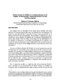 María Parado de Bellido y la independencia en la región de Huamanga: Representaciones de una heroína popular / Nelson E. Pereyra Chávez | Biblioteca Virtual Miguel de Cervantes