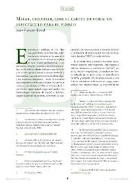 Mirar, escuchar, leer el cartel de feria: un espectáculo para el pueblo  / Jean-François Botrel  | Biblioteca Virtual Miguel de Cervantes