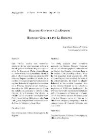 Baquero Goyanes y "La Regenta" / José María Pozuelo Yvancos | Biblioteca Virtual Miguel de Cervantes