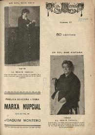 Marxa nupcial : comedia en dos actes / Joaquim Montero | Biblioteca Virtual Miguel de Cervantes