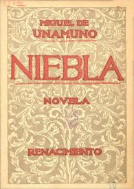 Niebla / Miguel de Unamuno | Biblioteca Virtual Miguel de Cervantes