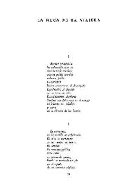 La nuca de la viajera / Antonio Fernández Molina  | Biblioteca Virtual Miguel de Cervantes