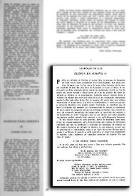 Leopoldo de Luis: "Elegía en otoño"  / Ramón de Garciasol | Biblioteca Virtual Miguel de Cervantes