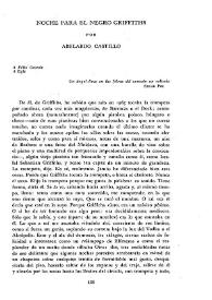 Noche para el negro Griffiths  / por Abelardo Castillo | Biblioteca Virtual Miguel de Cervantes