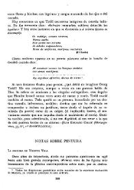 Notas sobre pintura  / Raúl Chávarri | Biblioteca Virtual Miguel de Cervantes