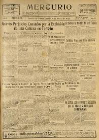 Mercurio. Año I, núm. 261, jueves 3 de marzo de 1921 | Biblioteca Virtual Miguel de Cervantes