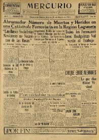 Mercurio. Año I, núm. 283, martes 29 de marzo de 1921 | Biblioteca Virtual Miguel de Cervantes