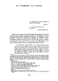 El número, la pausa  / Mario Merlino | Biblioteca Virtual Miguel de Cervantes